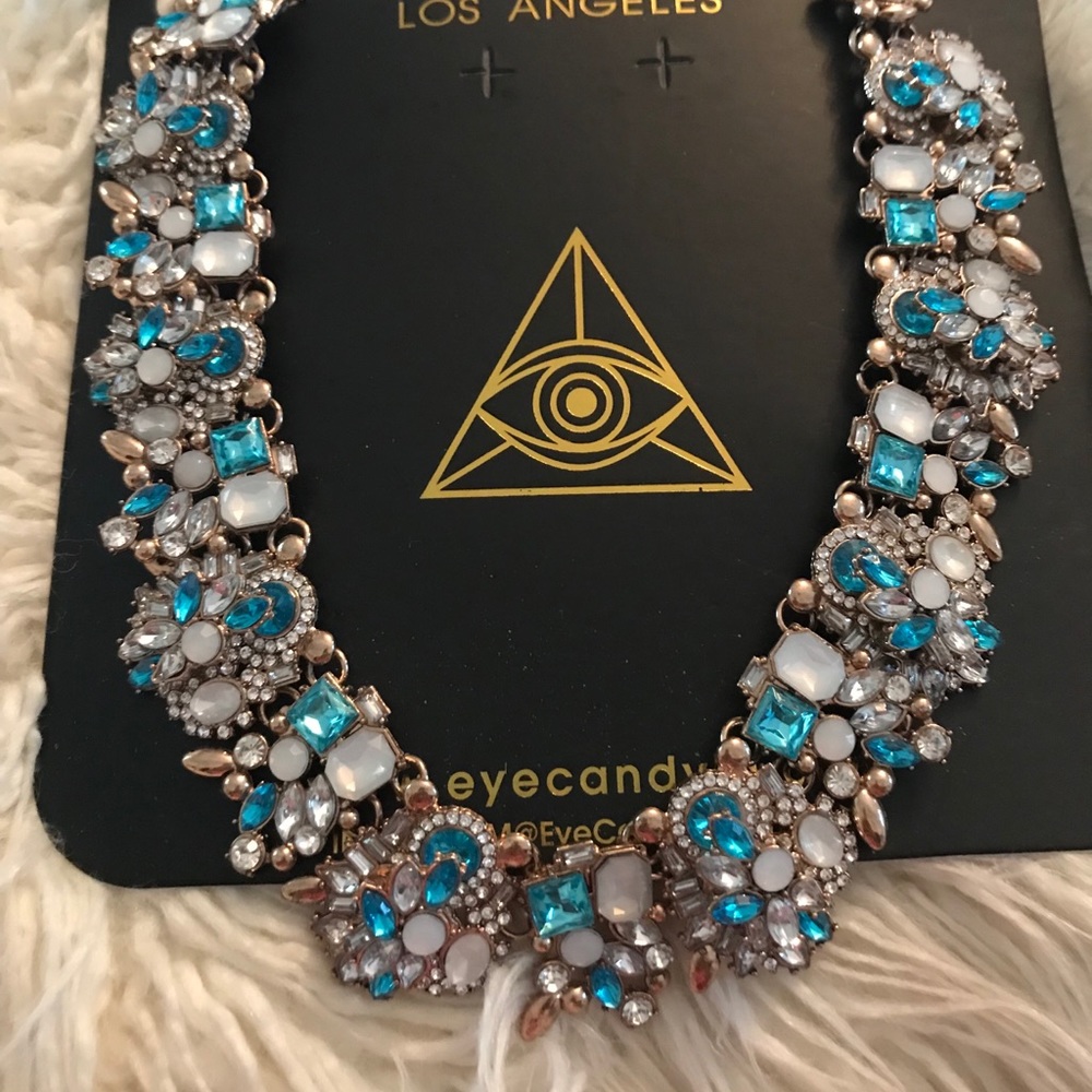 New Eye Candy crystal necklace